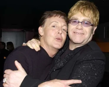 Paul McCartney is left in awe as Elton John performs at Glastonbury