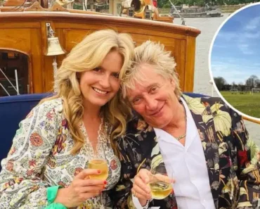 Penny Lancaster, Rod Stewart’s Wife, Shows How Son, Aiden, Is Walking In Her Husband’s Footsteps
