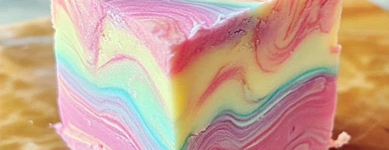 Cotton Candy Fudge