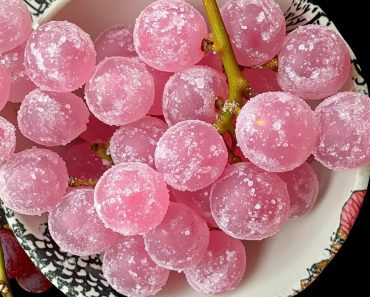 Pink Cotton Candied Grapes…